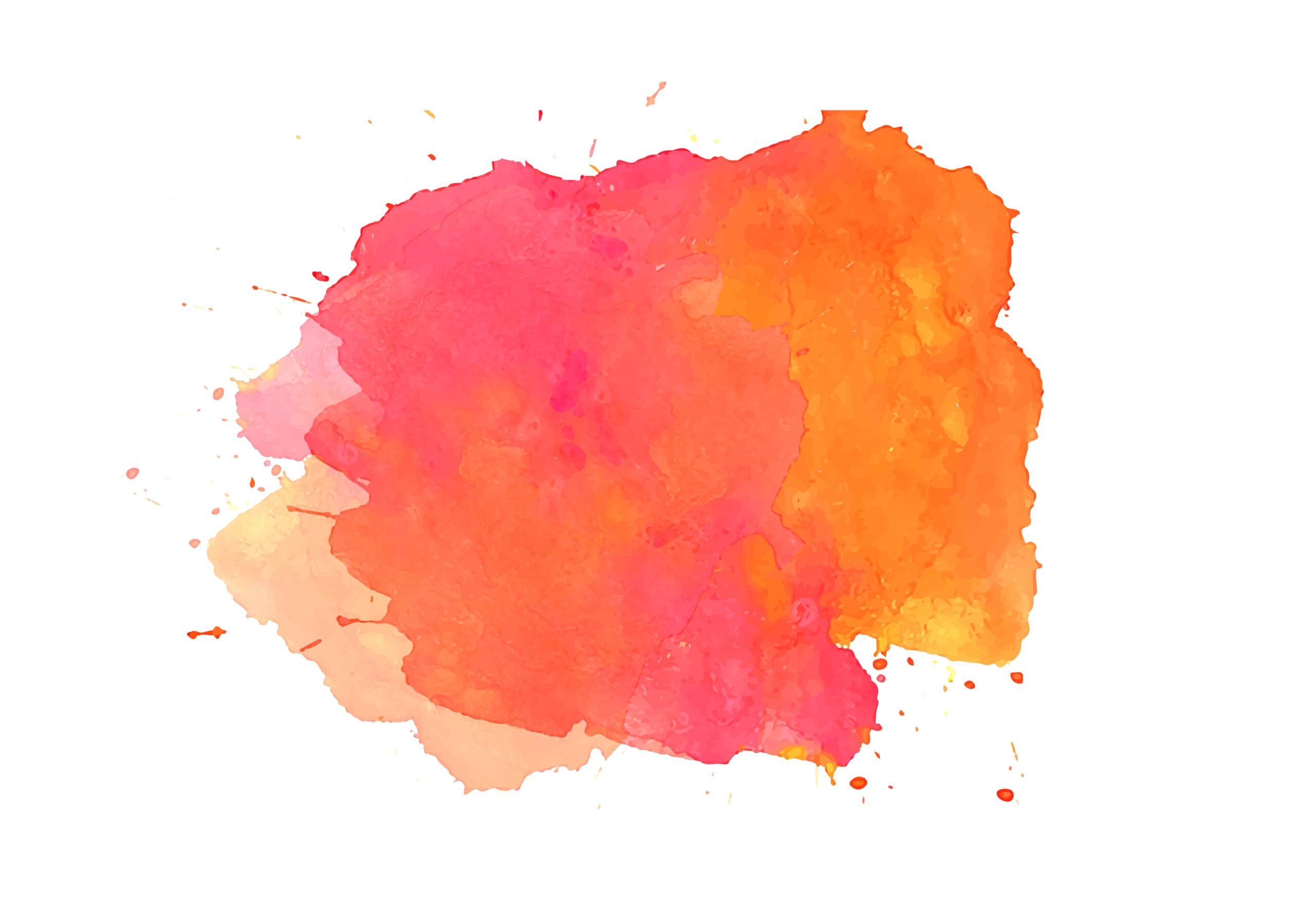 Colorful abstract watercolor splash background